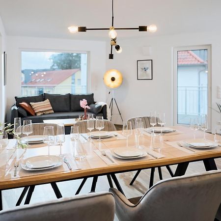 Moderne Apartments Mit Highspeed-Wlan Und Gratis-Tiefgarage Ihr Perfekter Rueckzugsort Nahe Dem Zentrum Und Der Therme I Barrierearm バート・キッシンゲン エクステリア 写真
