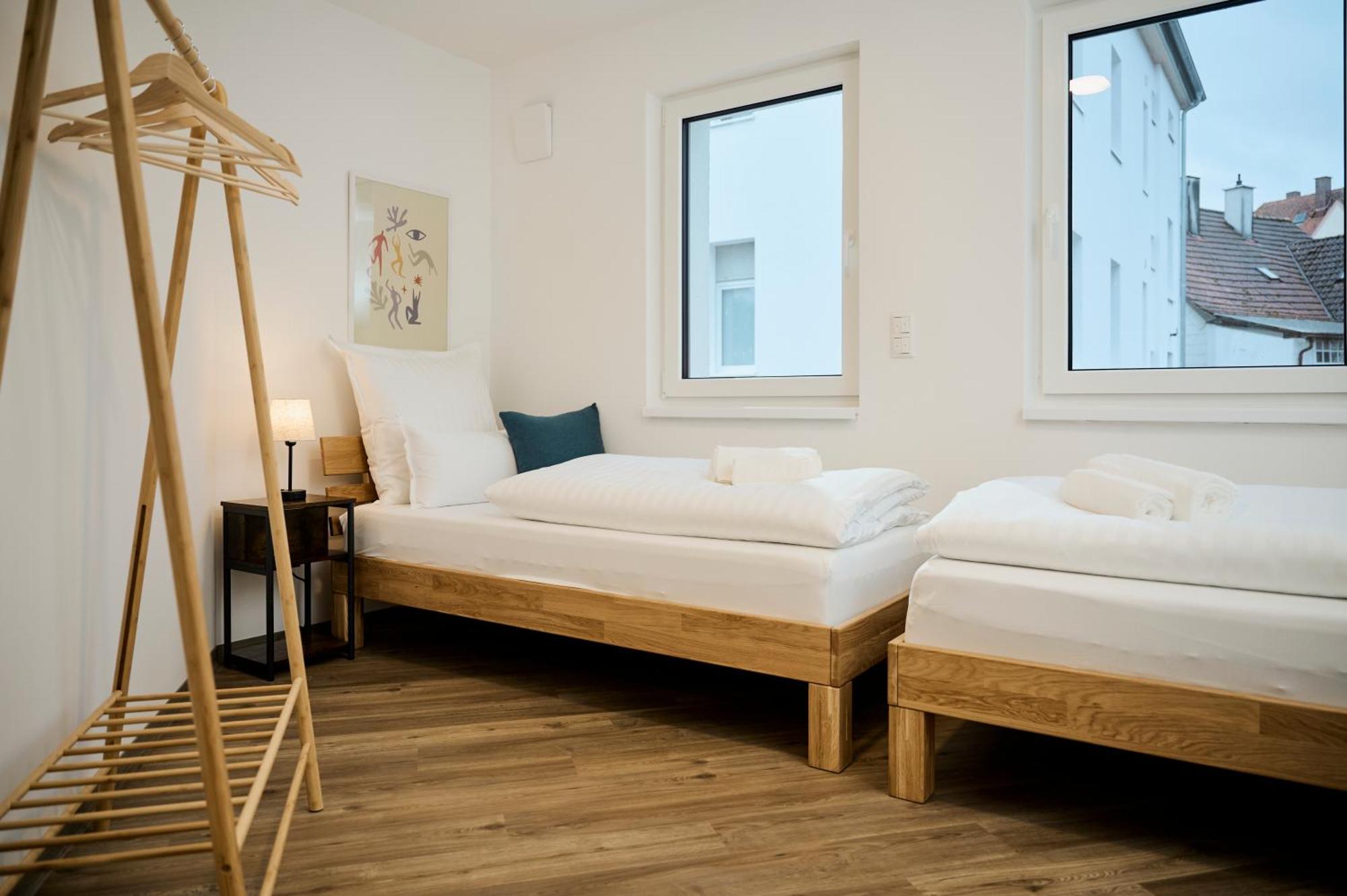 Moderne Apartments Mit Highspeed-Wlan Und Gratis-Tiefgarage Ihr Perfekter Rueckzugsort Nahe Dem Zentrum Und Der Therme I Barrierearm バート・キッシンゲン エクステリア 写真